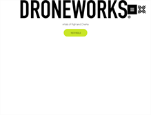 Tablet Screenshot of droneworksstudios.com